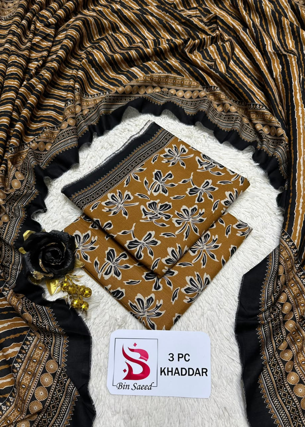 Binsaeed Khaddar 3PC