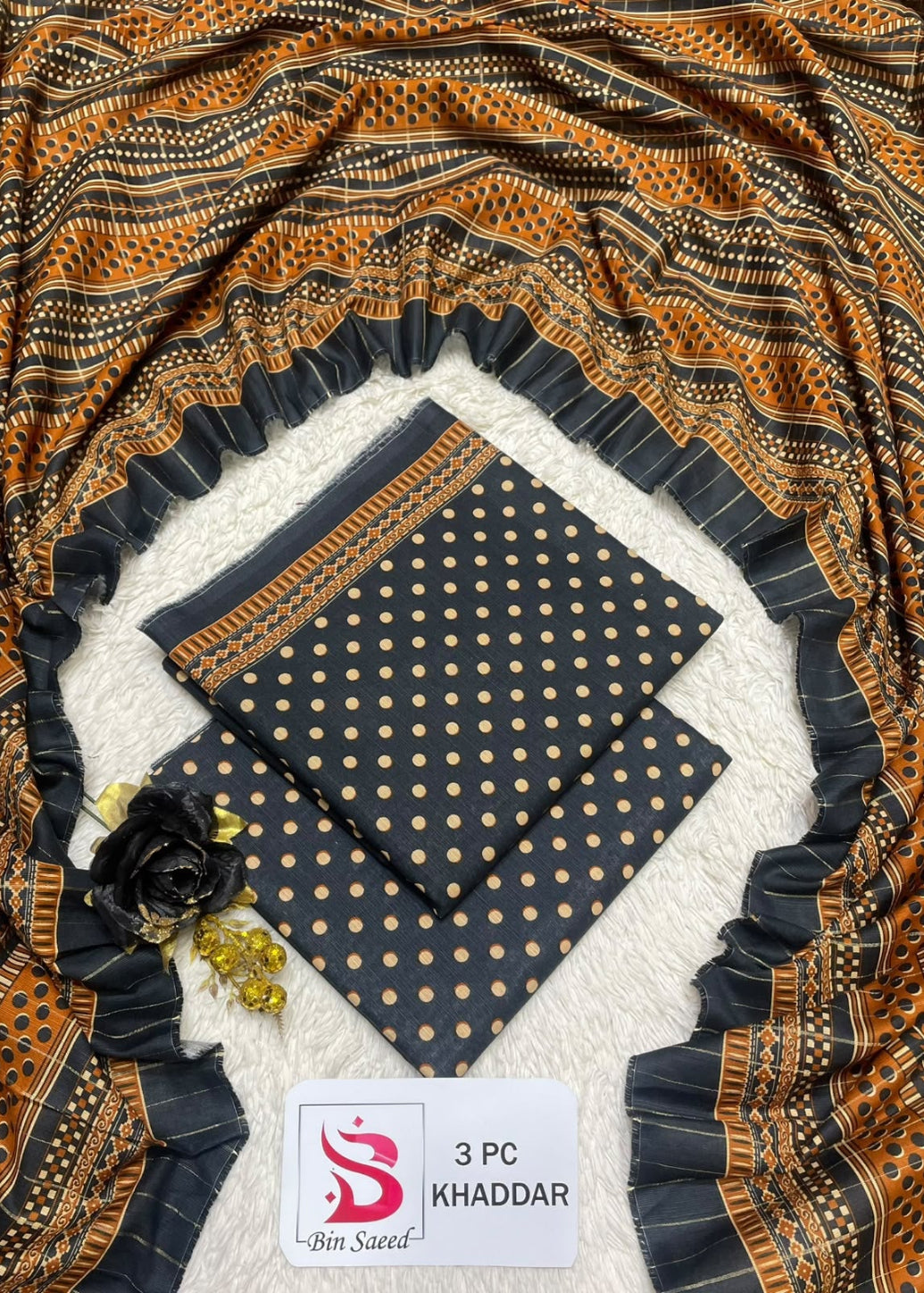 Binsaeed Khaddar 3PC