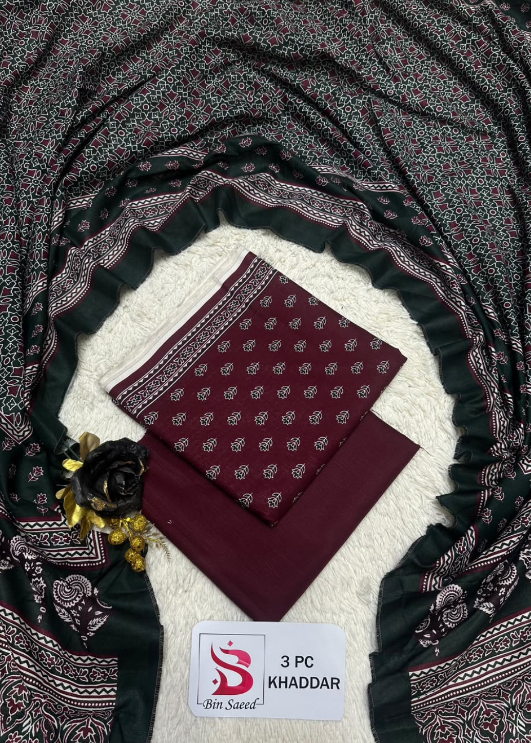Binsaeed Khaddar 3PC