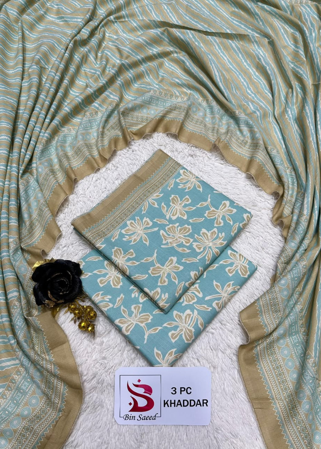 Binsaeed Khaddar 3PC