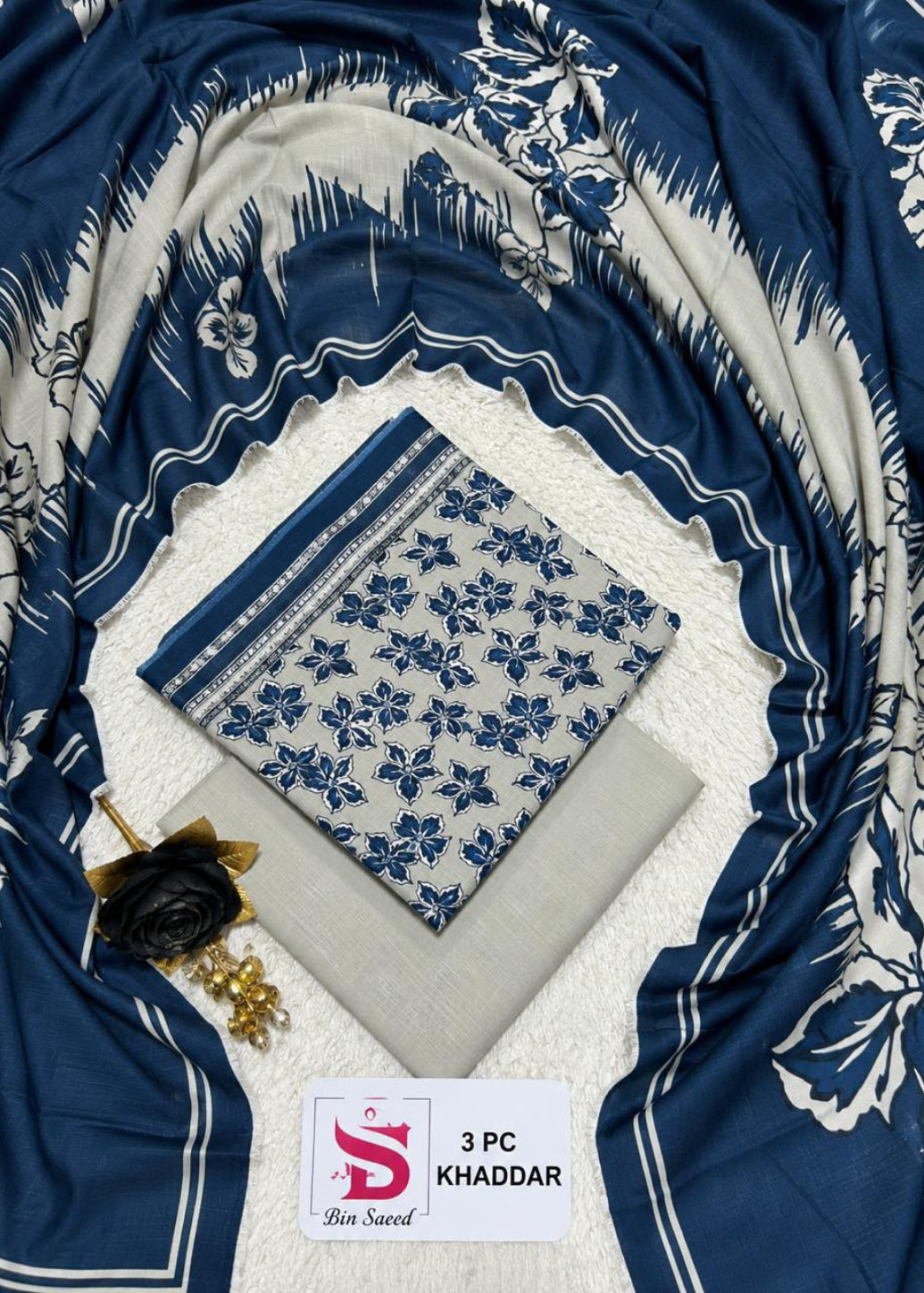 Binsaeed Khaddar 3PC