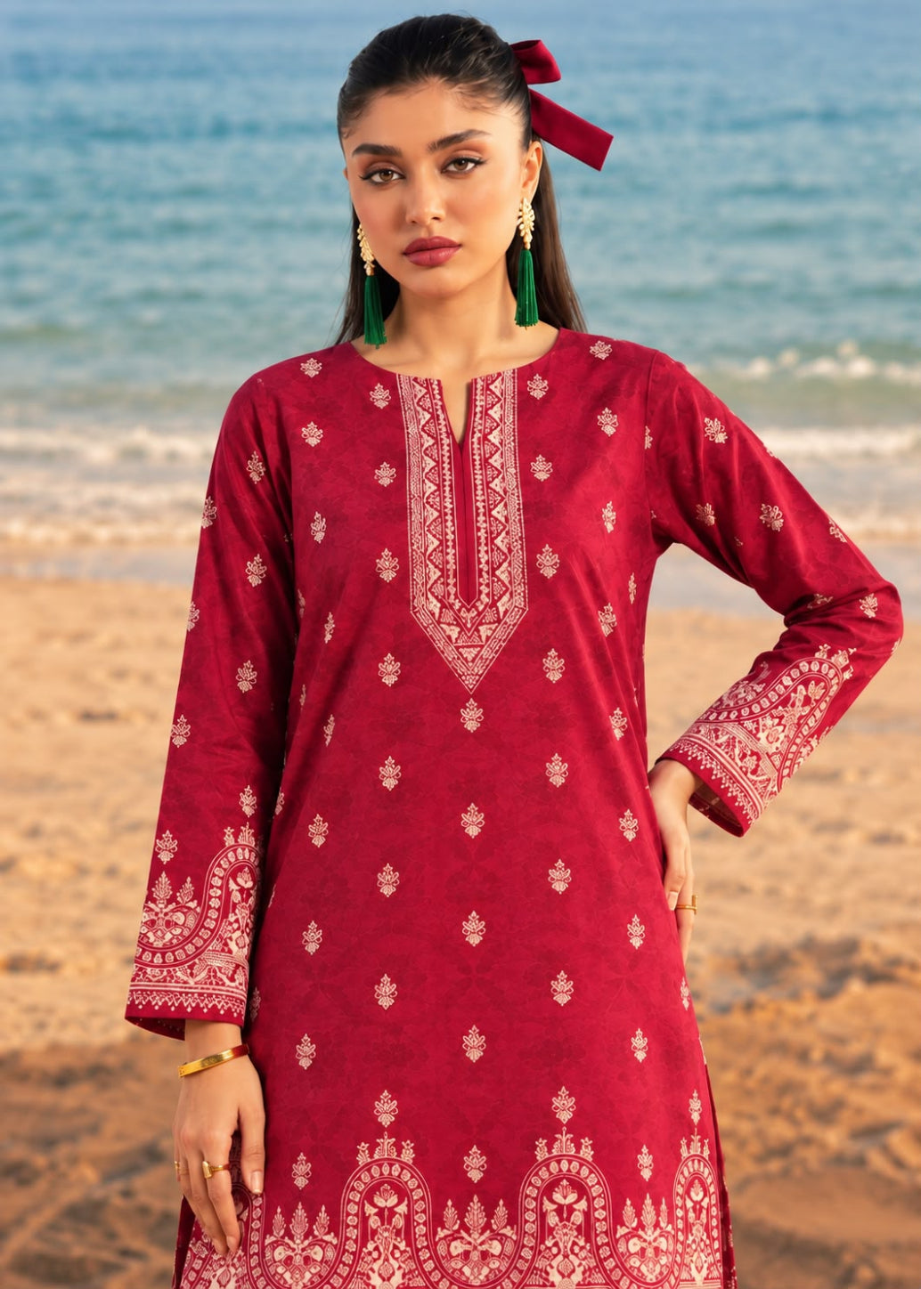 Floral Bareez Binyousaf 2PC
