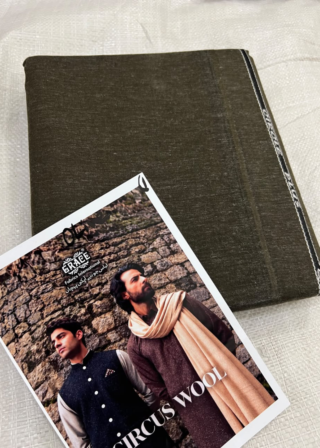 GRACE WOOL GENTS SUIT
