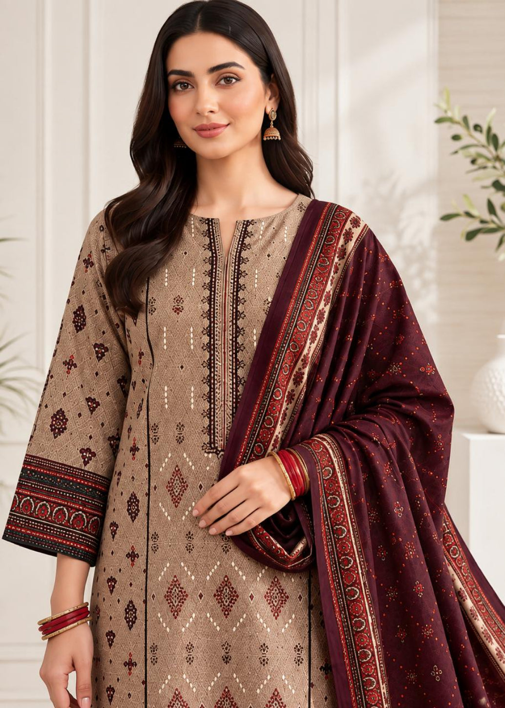 Hajra Emaan Khaddar 3PC