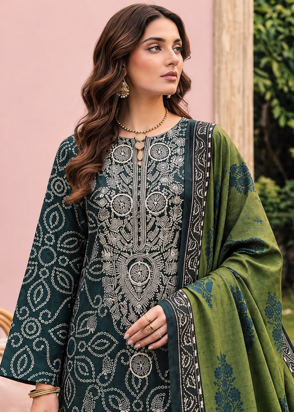 Hajra Emaan Linen 3PC