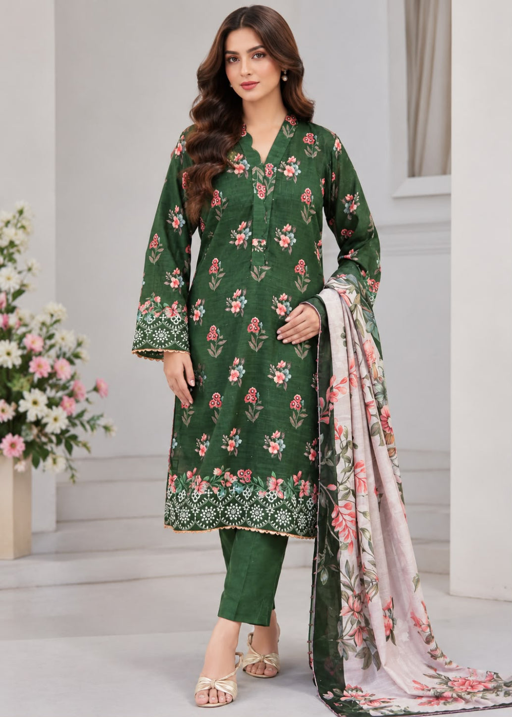 Mawra Khaddar 3PC