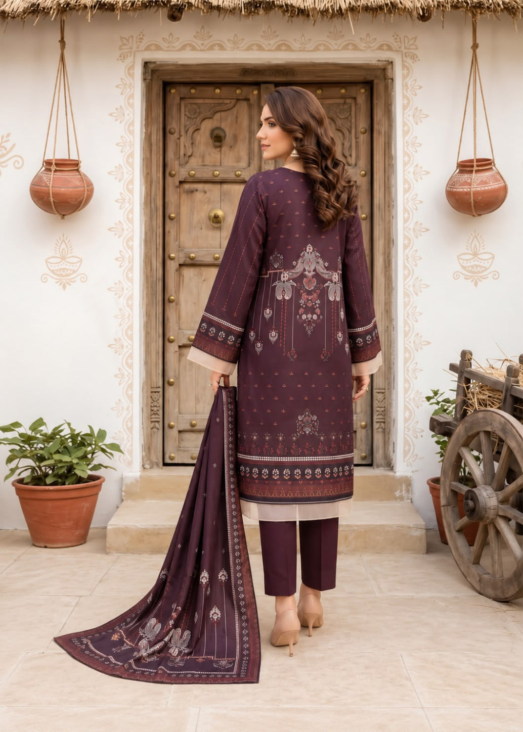 NishaAnsa Dhanak 3PC
