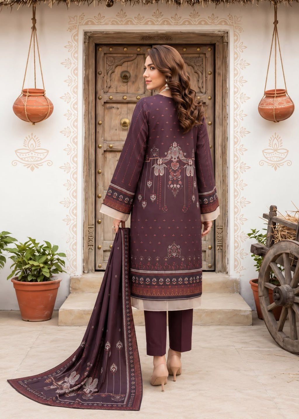 NishaAnsa Dhanak 3PC
