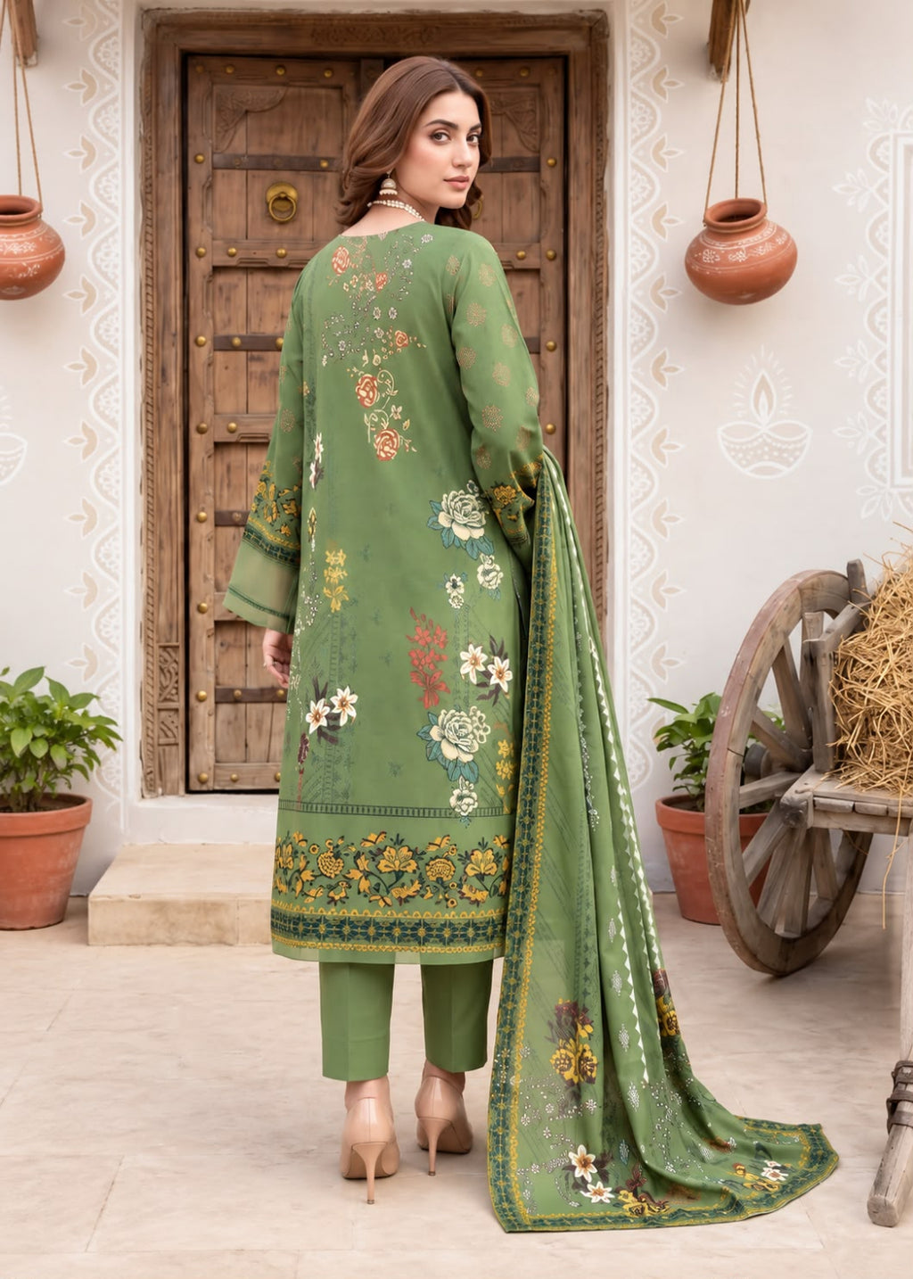 NishaAnsa Dhanak 3PC