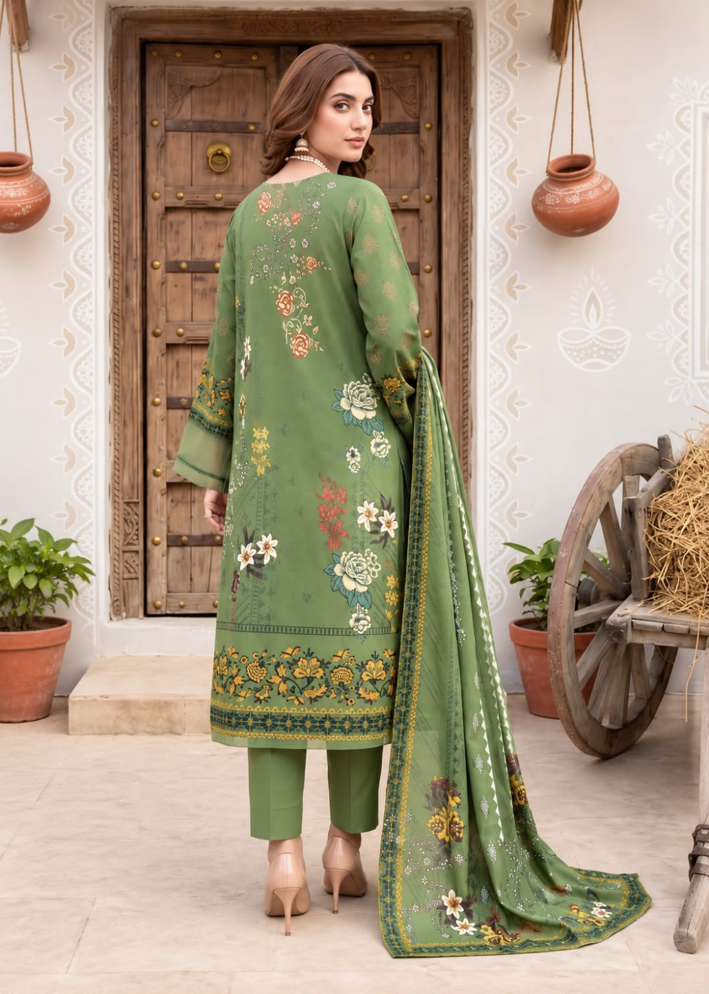 NishaAnsa Dhanak 3PC