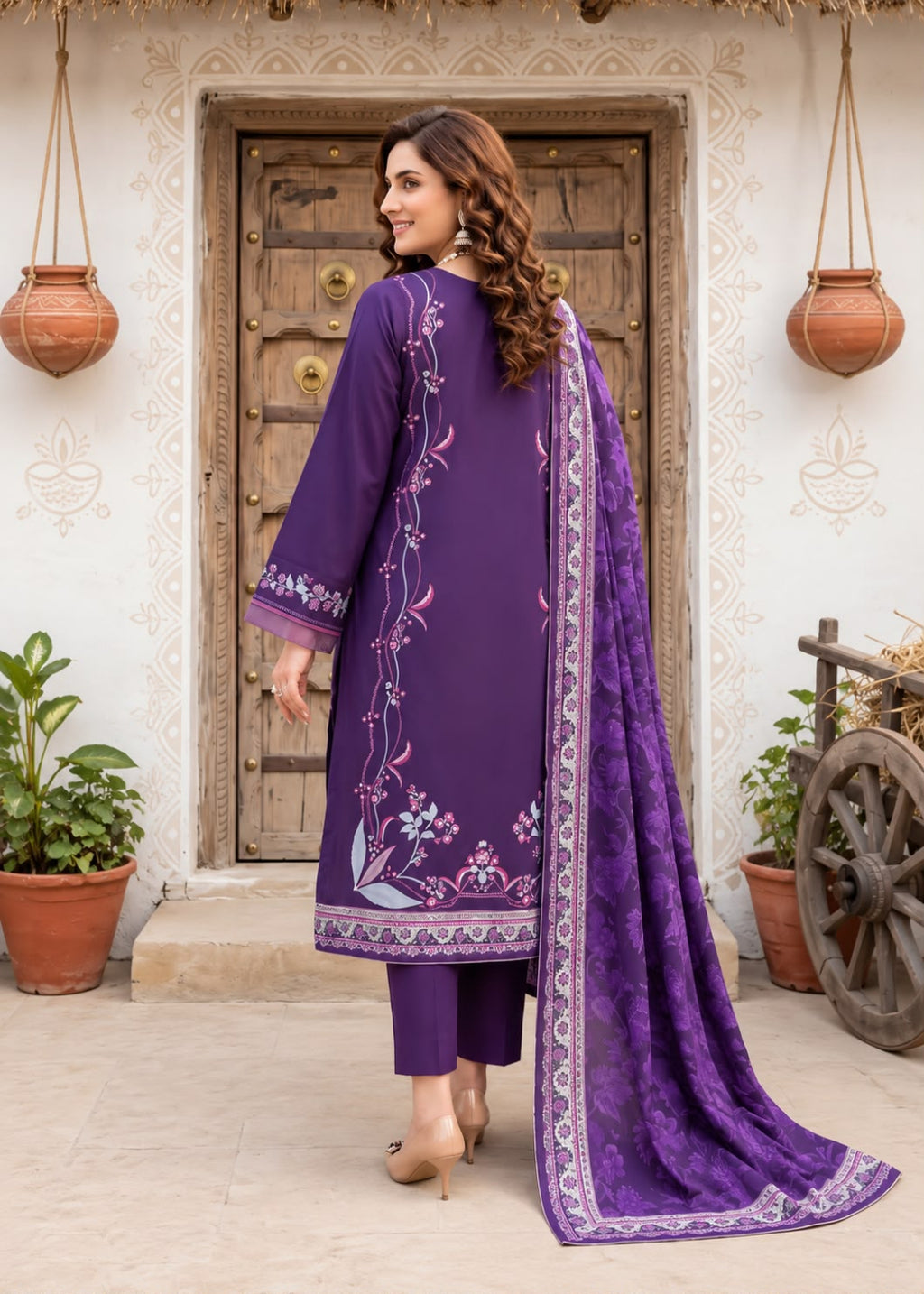 NishaAnsa Dhanak 3PC