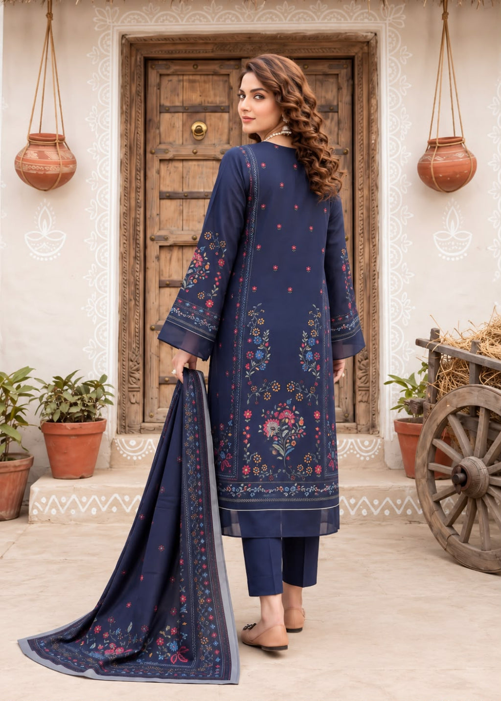 NishaAnsa Dhanak 3PC