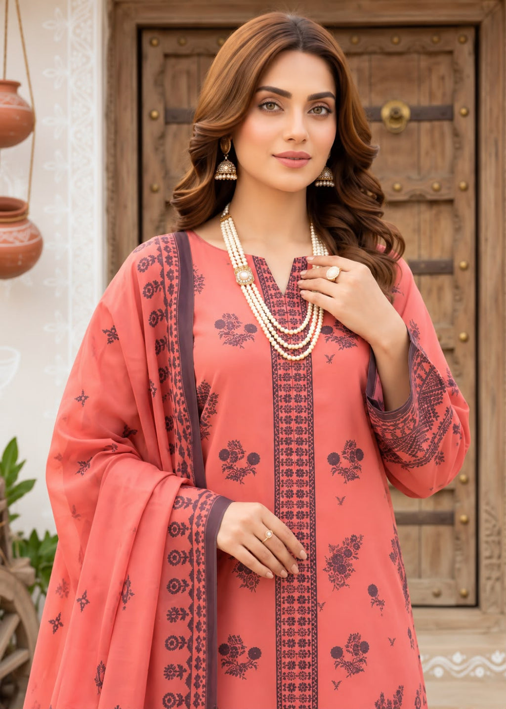 NishaAnsa Dhanak 3PC
