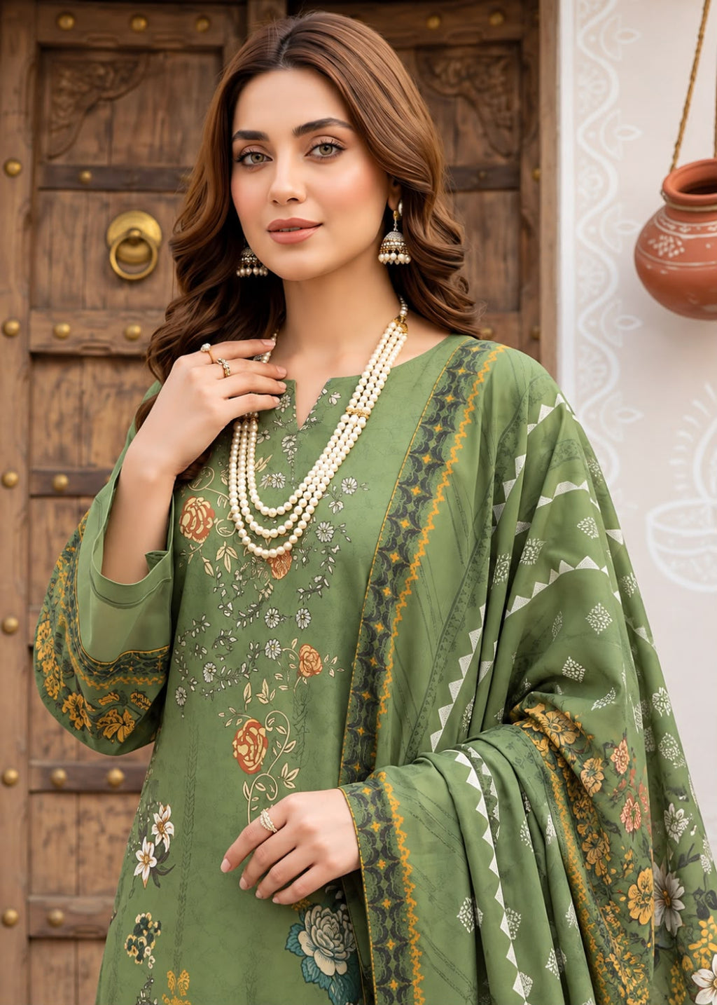 NishaAnsa Dhanak 3PC