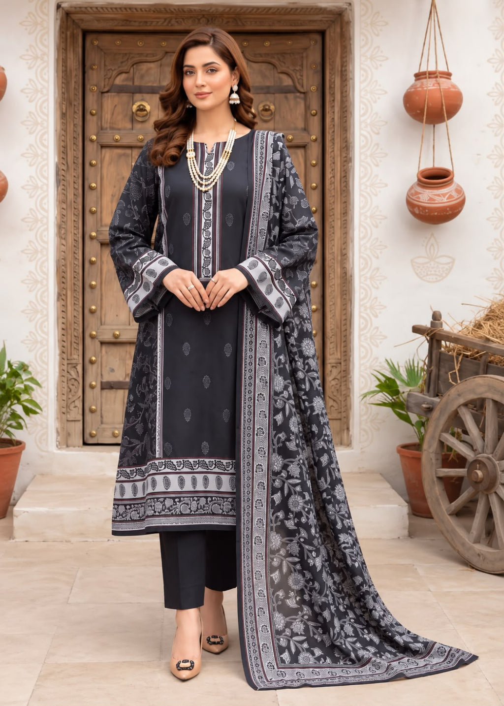 NishaAnsa Dhanak 3PC