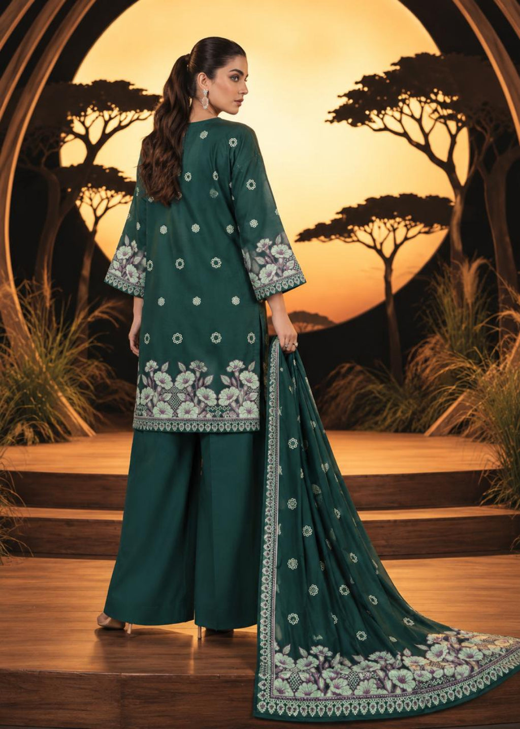 Regalia Viscose Linen 3PC