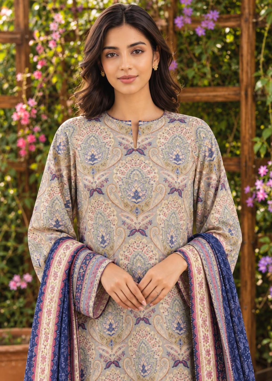 SAPPHIRE TWILL MARINA 3PC