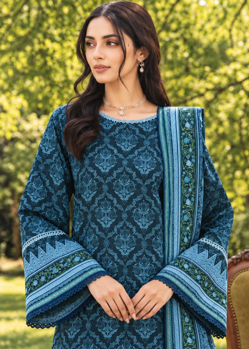 SAPPHIRE TWILL MARINA 3PC
