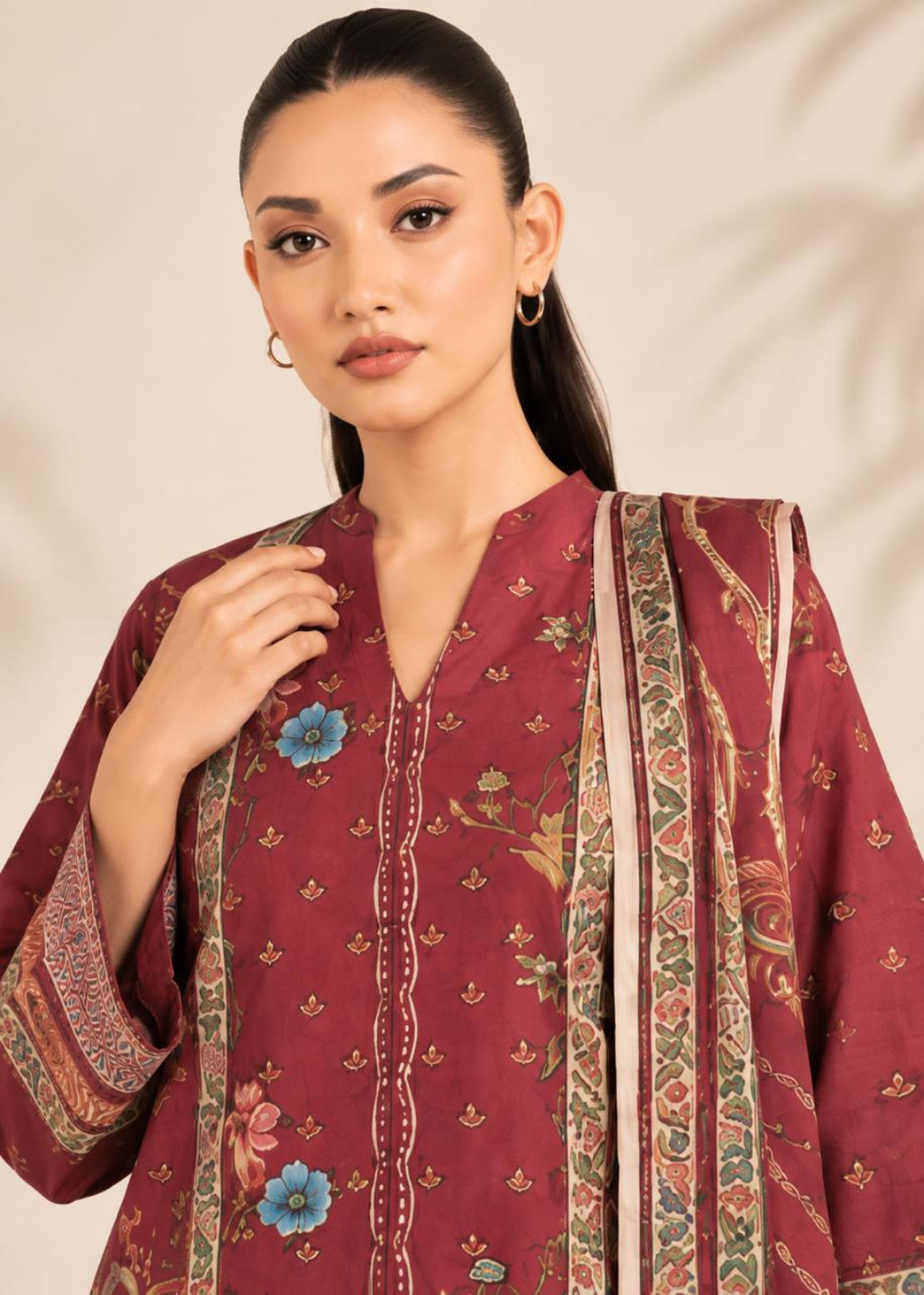 alkaram khaddar 3pc