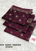 Binsaeed Khaddar 3PC