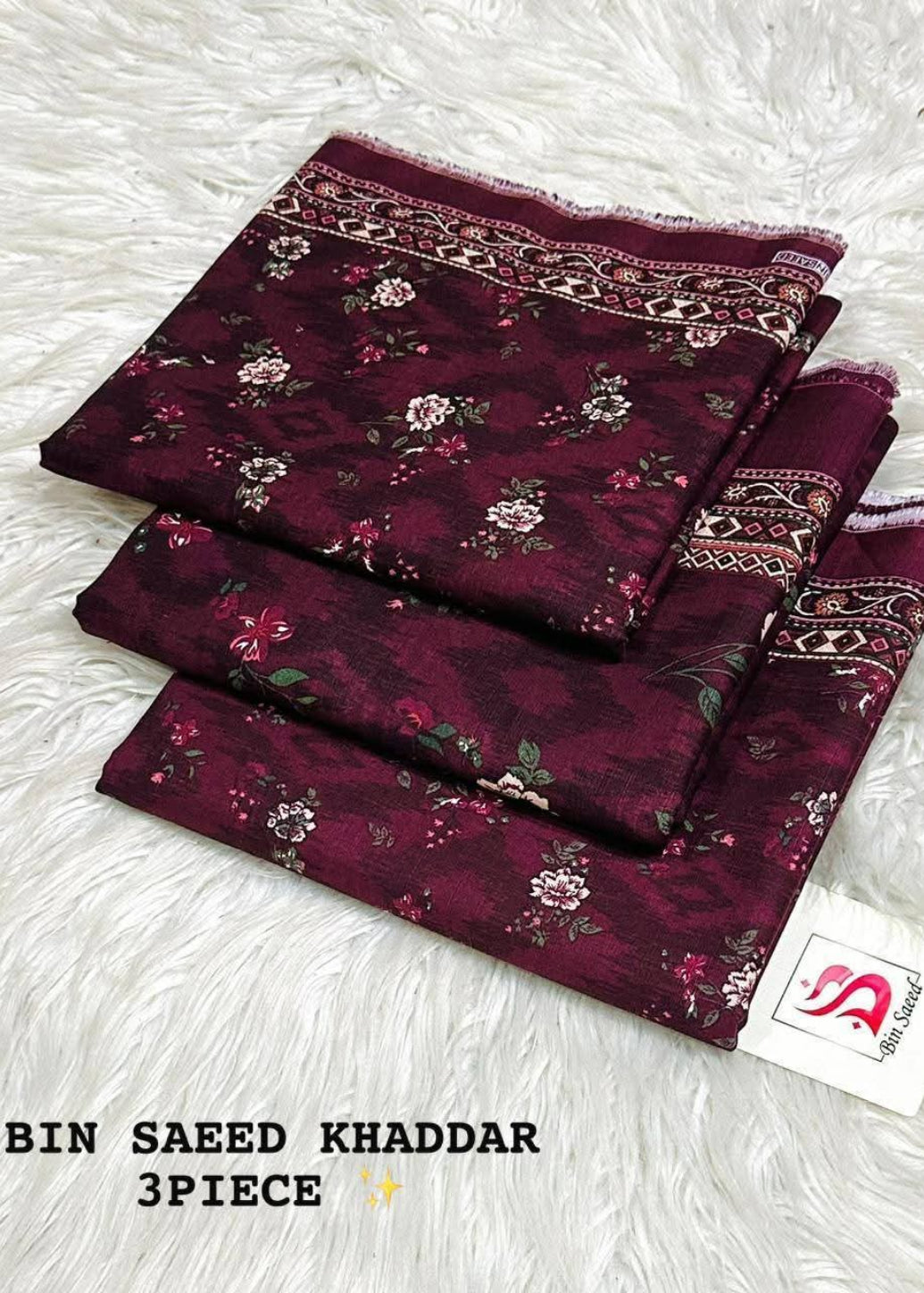 Binsaeed Khaddar 3PC