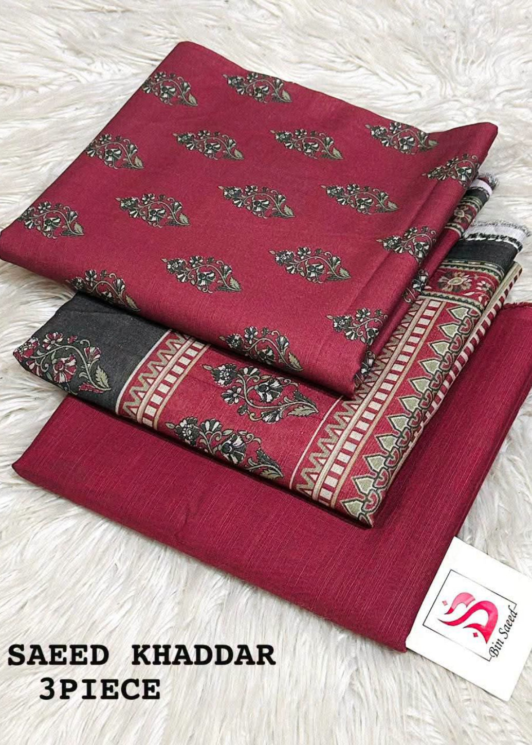 Binsaeed Khaddar 3PC