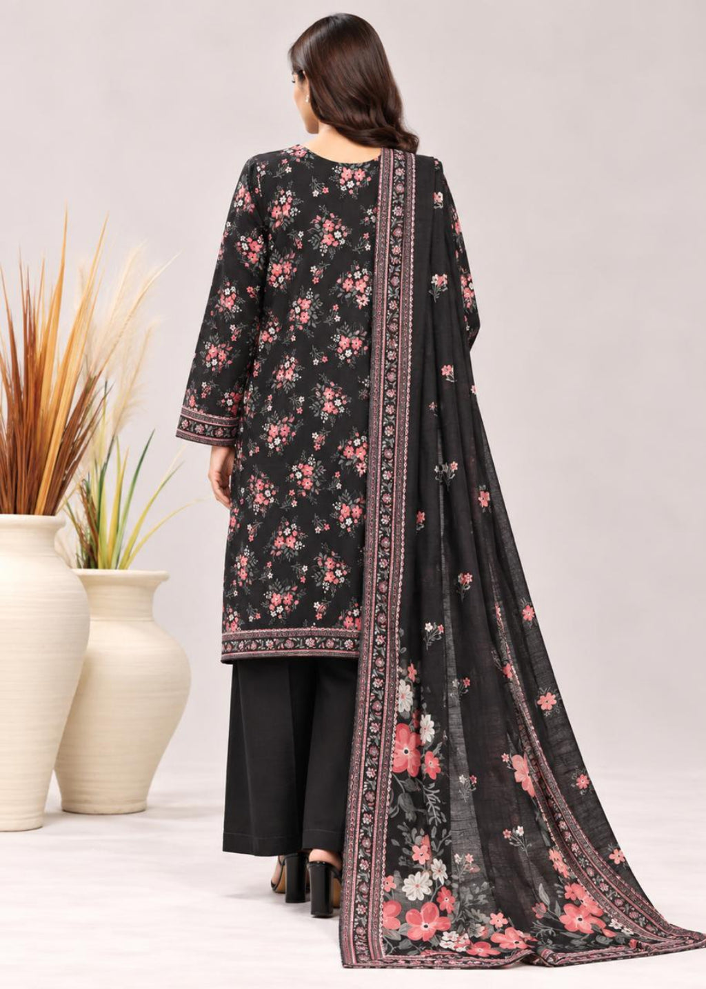 Binsaeed Khaddar Stitch 3PC