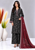 Binsaeed Khaddar Stitch 3PC