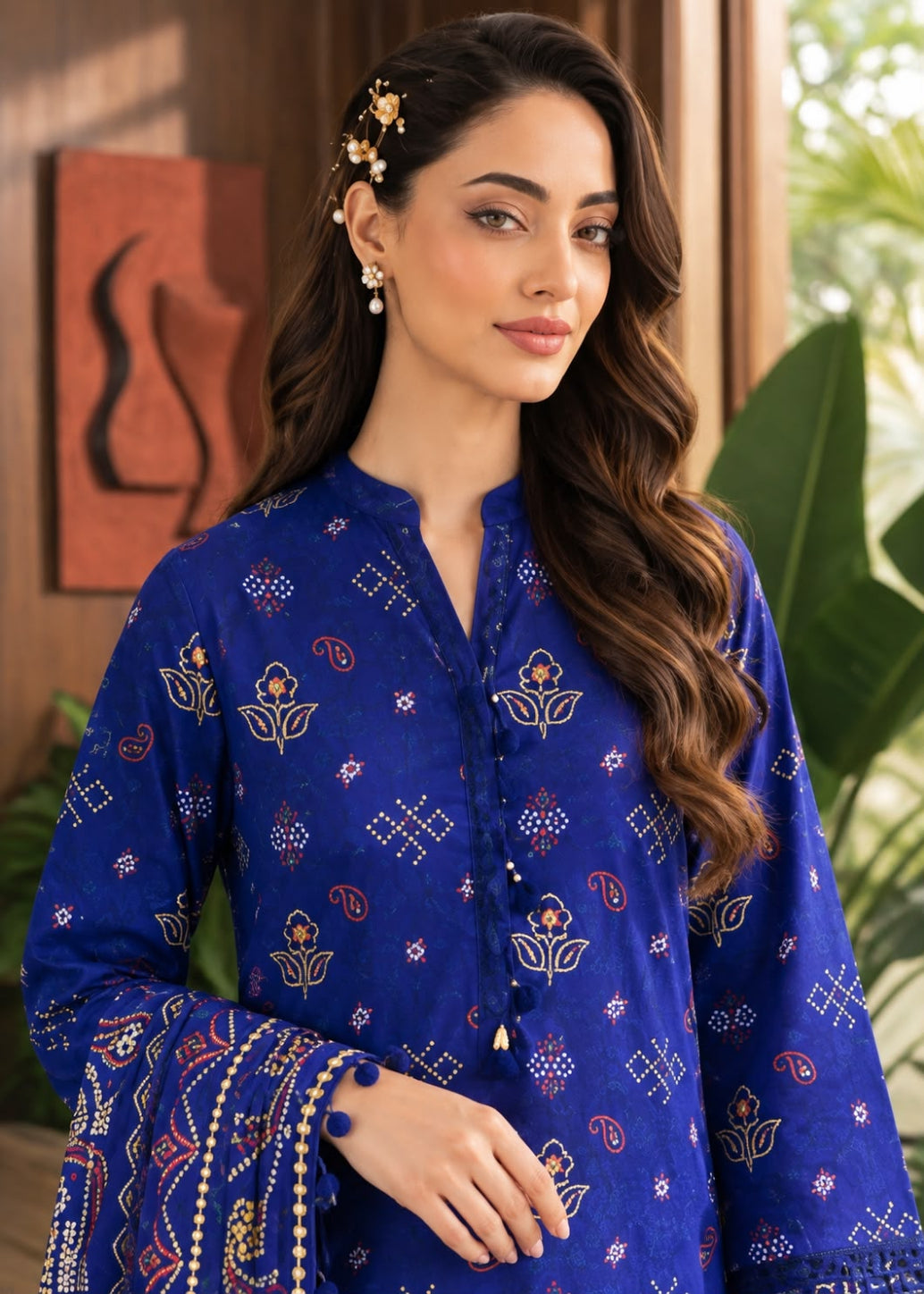 FizaNoor Linen 3PC