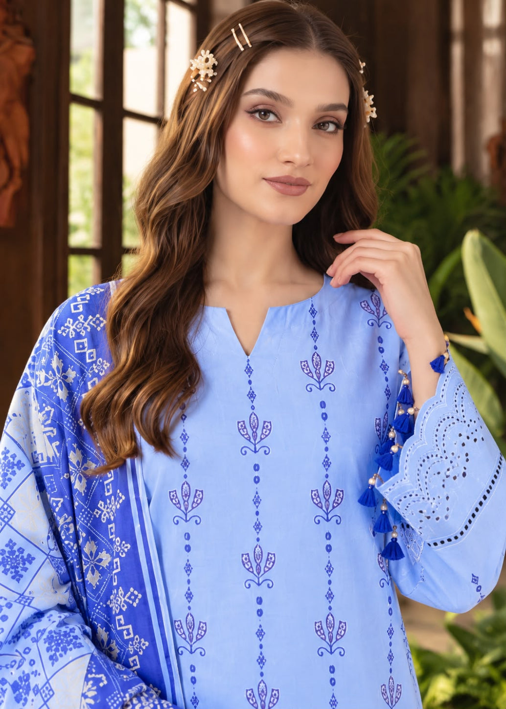FizaNoor Linen 3PC