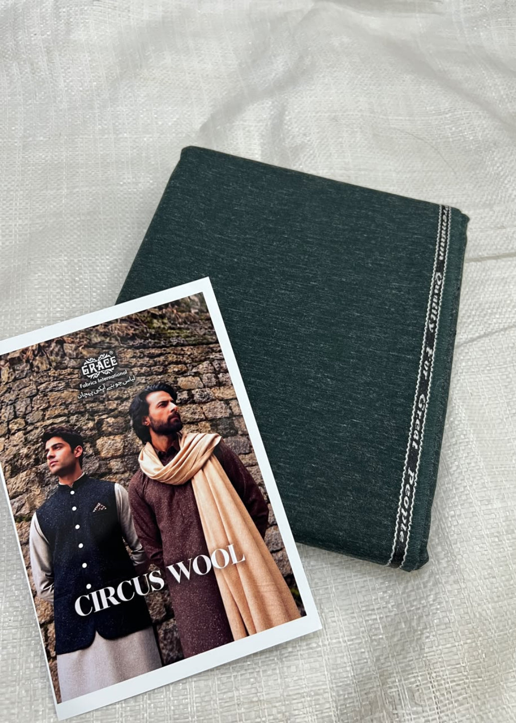GRACE WOOL GENTS SUIT