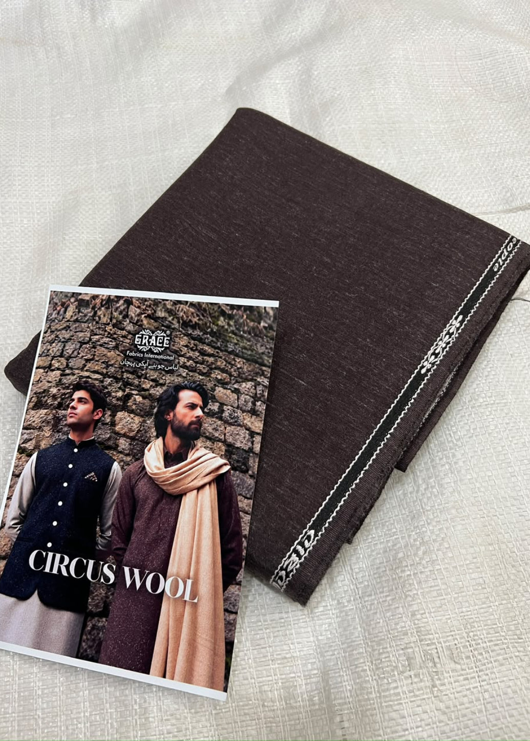 GRACE WOOL GENTS SUIT