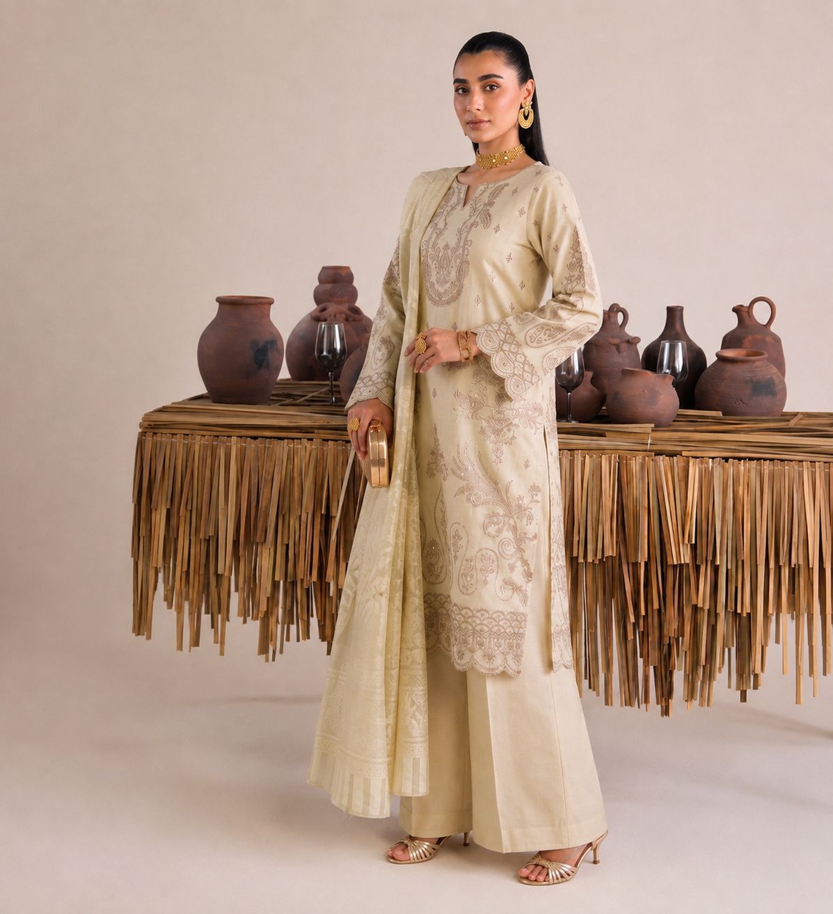 Nazakat Binyousaf 3PC