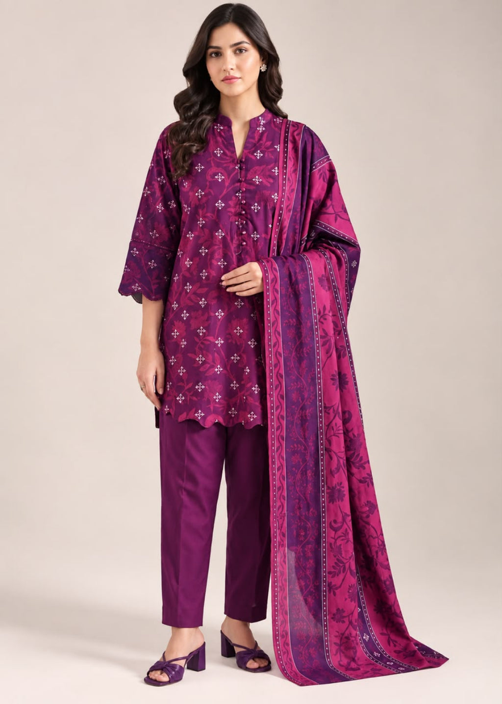 Saya Khaddar 3PC