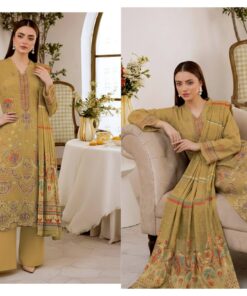 Rang E Ronak By Binyousaf Emb Lawn 3pc | RBL 21