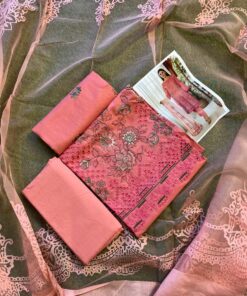 Fiza Noor heavy emb lawn 3pc | FNB 3