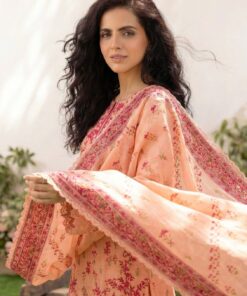 Hania By Binyousaf Emb Lawn 3pc | HBL 8