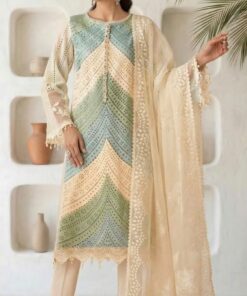 Maria B By Hajra Eman Embroidered Lawn 3pc | HEL 41