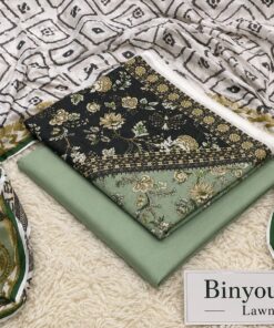 Binyousaf  Lawn 3pc | BL 17