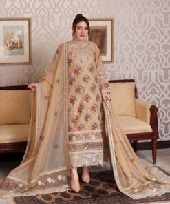 Signature By Binyousaf luxary Emb Karandi 3pc | SBK 21